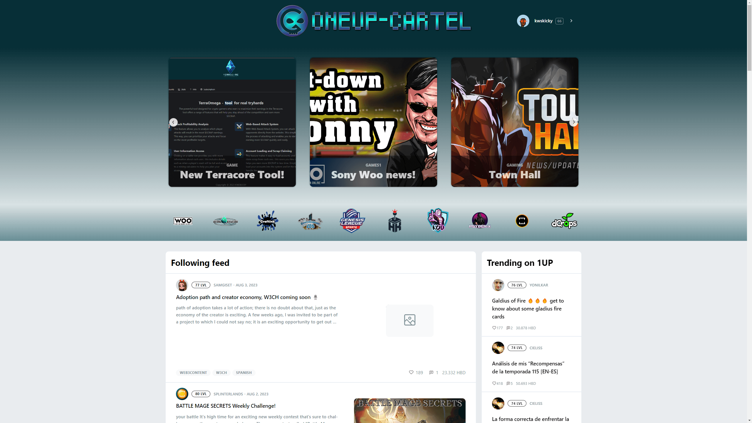 1UP project
