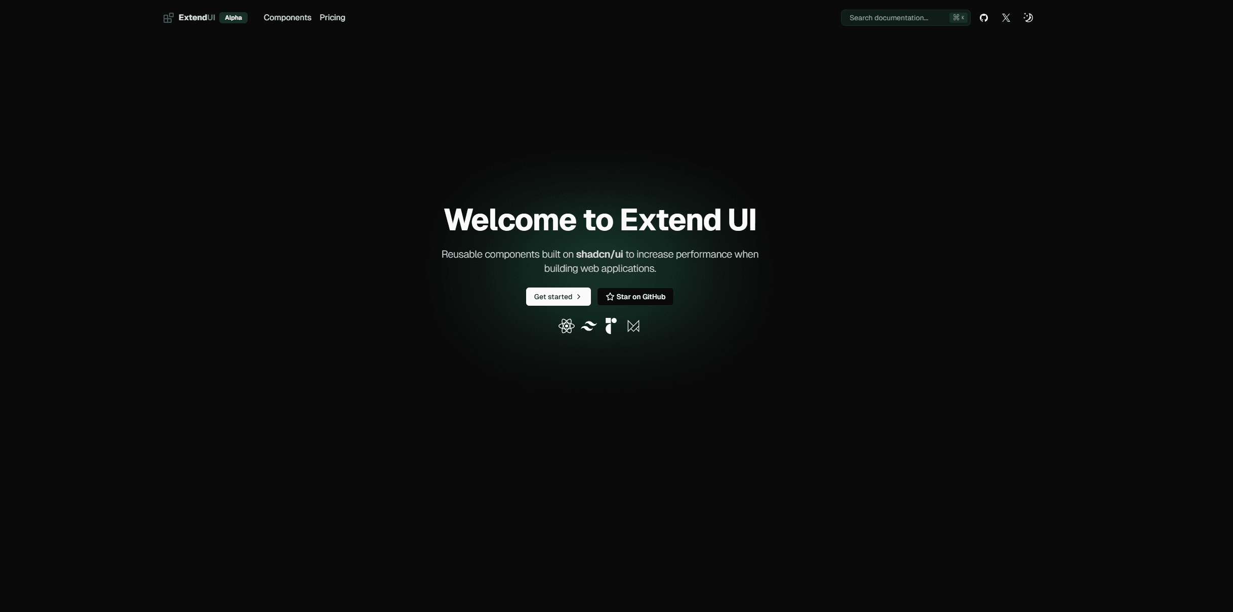 ExtendUI project